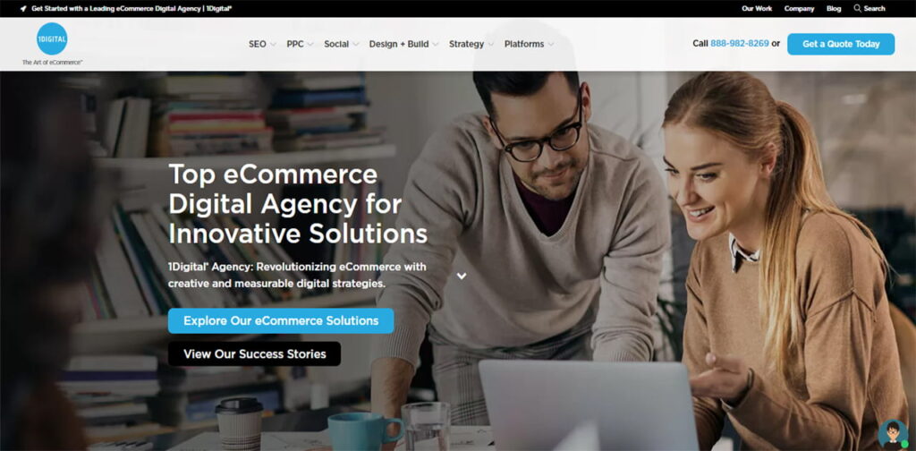 1Digital-Agency home page