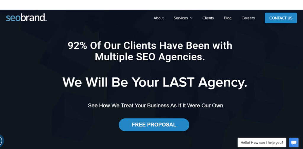 SEO-Brand home page