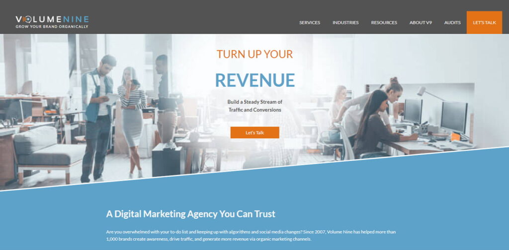 V9-Digital home page