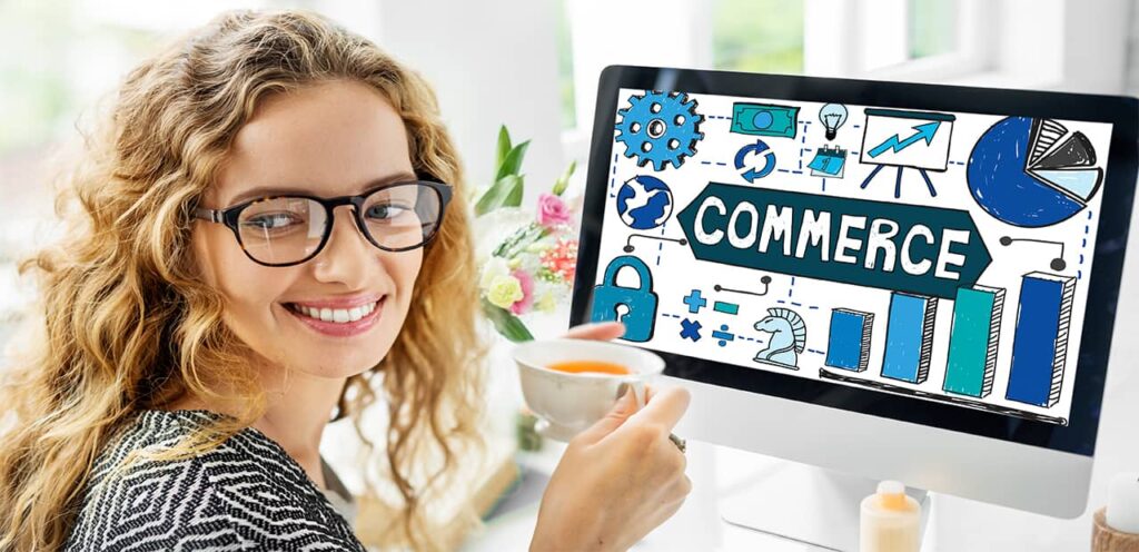 ecommerce cover photo with girl